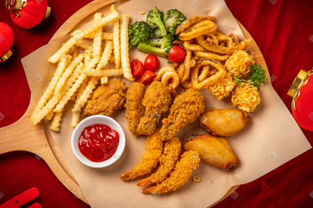 高热量食物摄影图片-高热量食物摄影作品